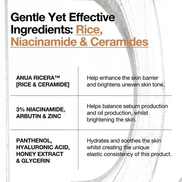 ANUA Rice 7 Ceramide Hydrating Barrier Serum 50mL - Image 6