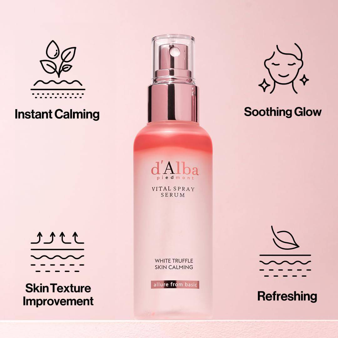 D'ALBA White Truffle Vital Spray Serum 100mL - Image 4