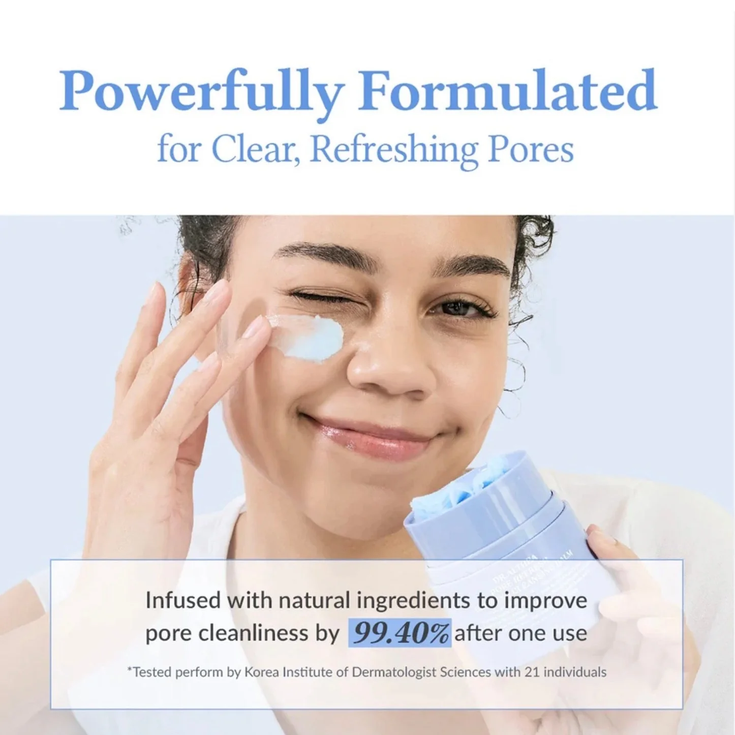 Dr. Althea pore refresh grinding cleansing balm 50g - Image 3