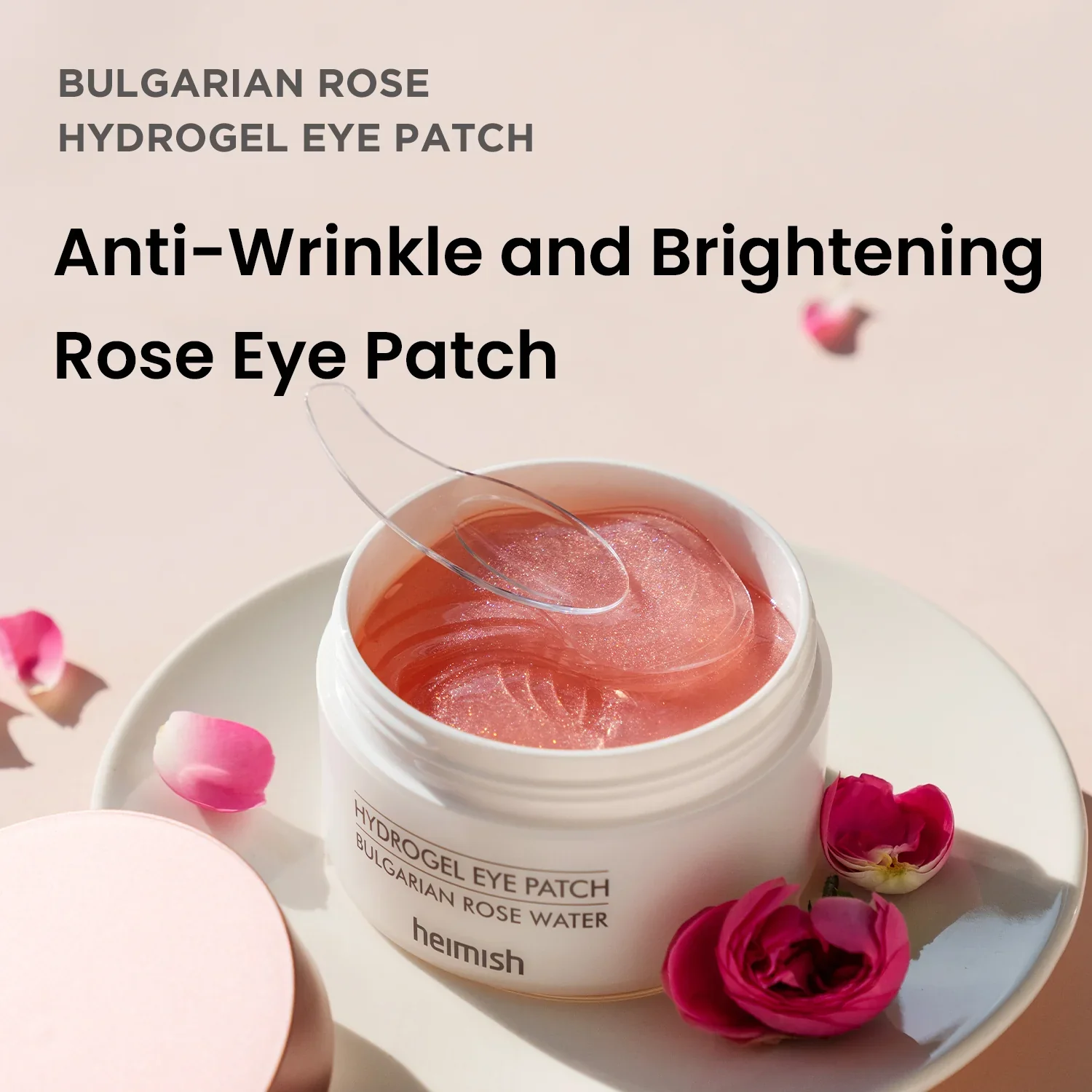 HEIMISH Bulgarian Rose Hydrogel Eye Patch 60ea - Image 2