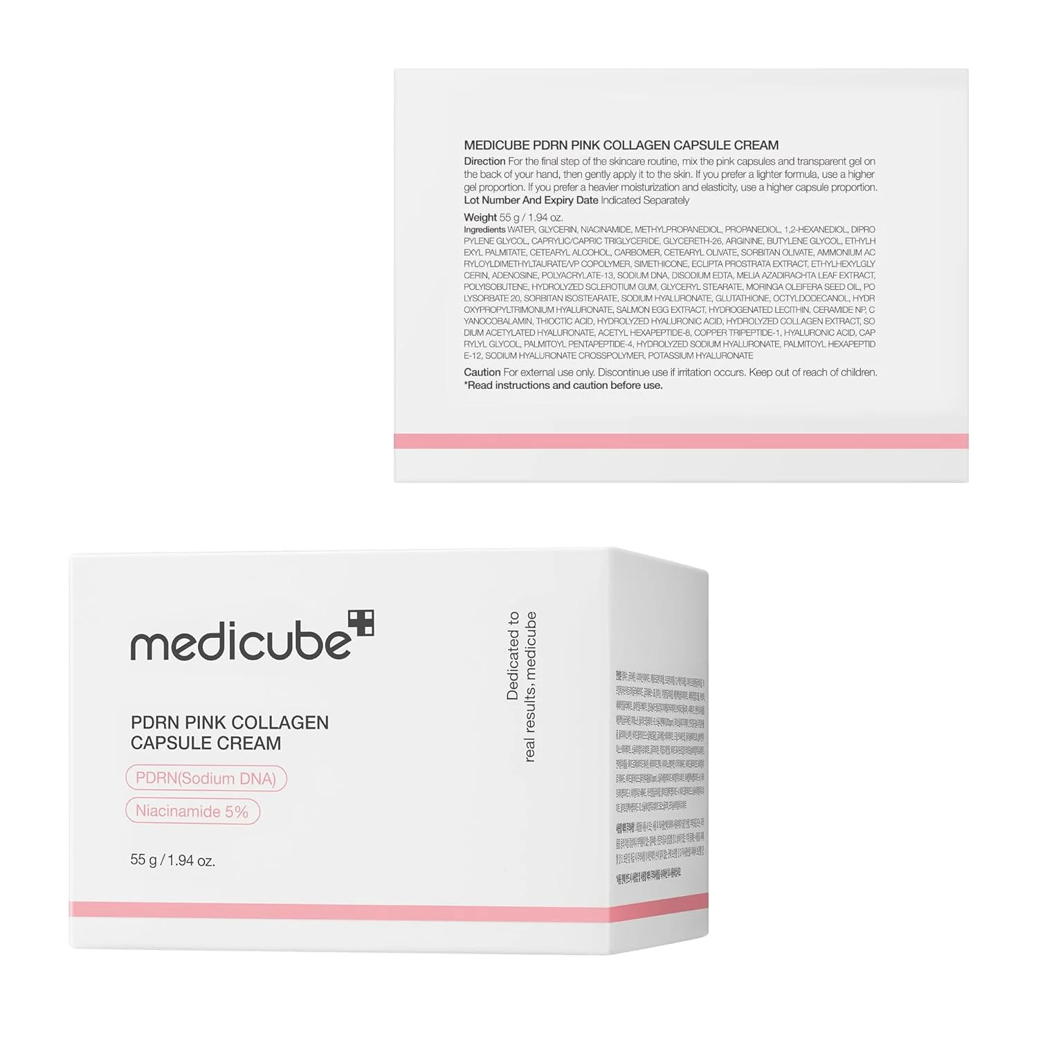 MEDICUBE PDRN Pink Collagen Capsule Cream 55g - Image 9