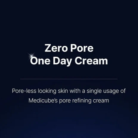 MEDICUBE Zero Pore One Day Cream 50mL - Image 5