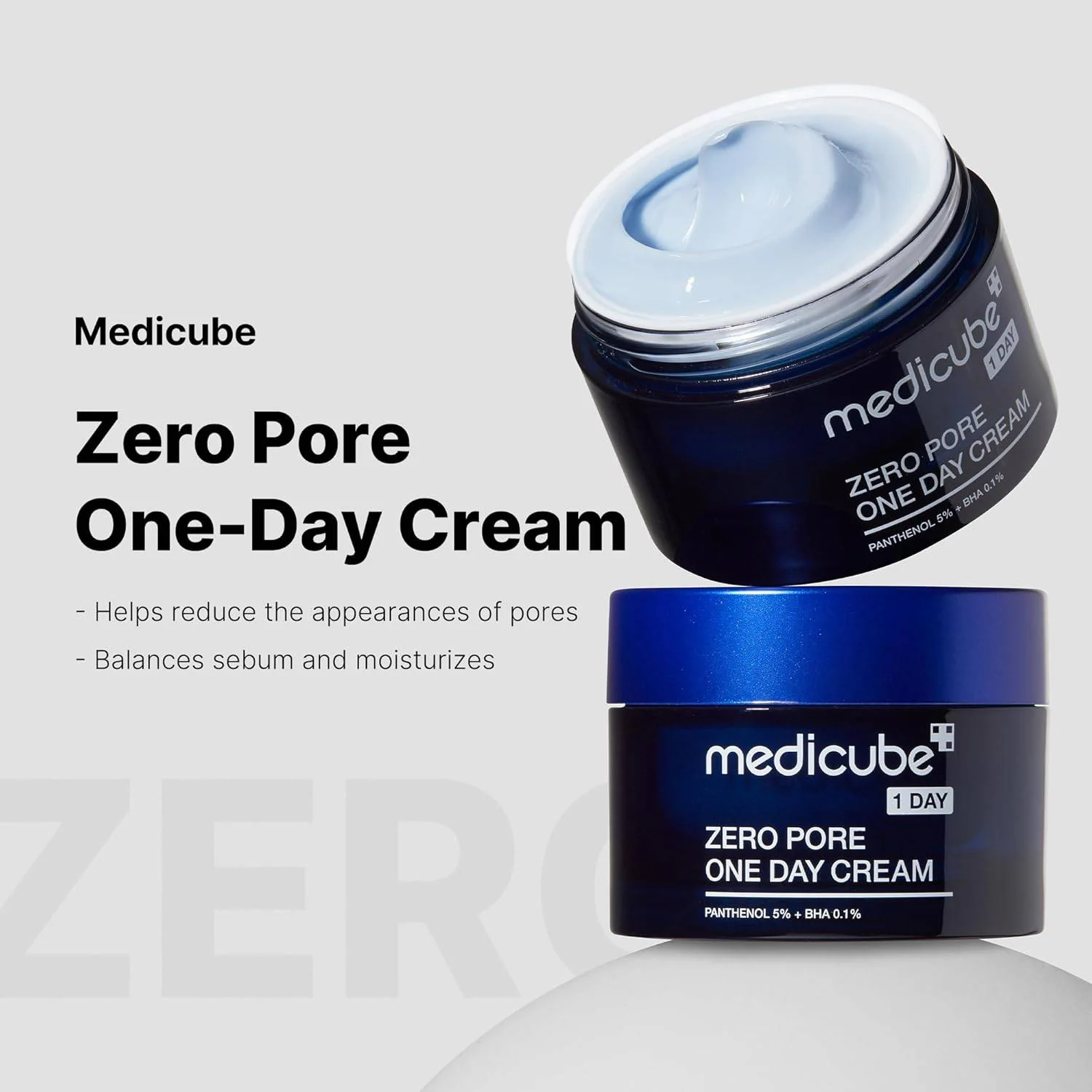 MEDICUBE Zero Pore One Day Cream 50mL - Image 6