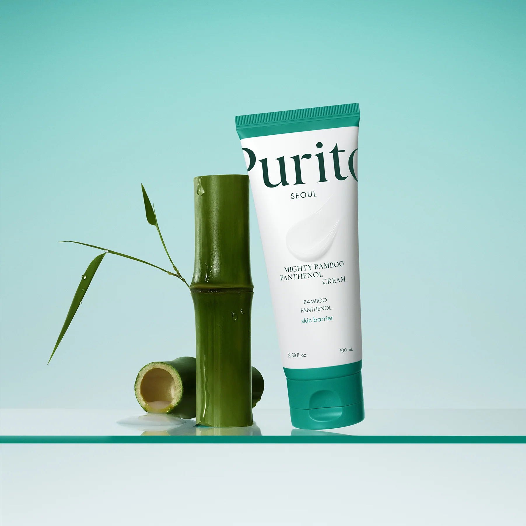 PURITO SEOUL Mighty Bamboo Panthenol Cream 100mL - Image 2