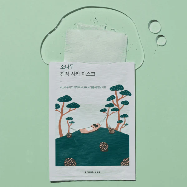 ROUND LAB Pine Calming Cica Mask 27mL (1ea) - Image 2